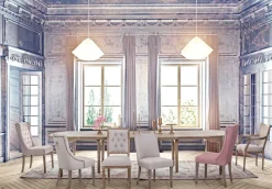 Tavolo allungabile in legno massello Bedford