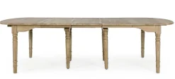 Tavolo allungabile in legno massello Bedford