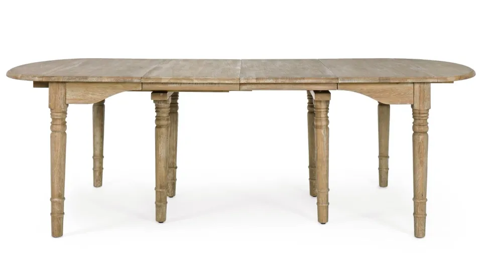 Tavolo allungabile in legno massello Bedford