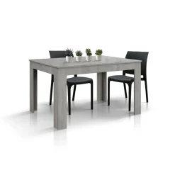 Tavolo allungabile in nobilitato melaminico Camilla disponibile in 5 colori