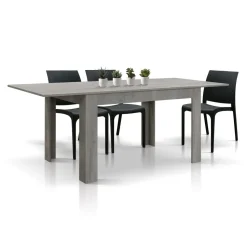 Tavolo allungabile in nobilitato melaminico Camilla disponibile in 5 colori