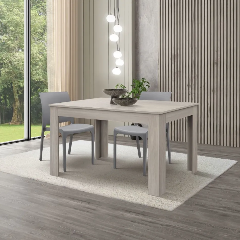 Tavolo allungabile in nobilitato melaminico Camilla disponibile in 5 colori
