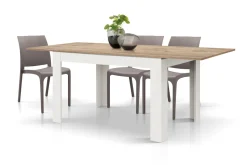 Tavolo allungabile in nobilitato melaminico Camilla disponibile in 5 colori