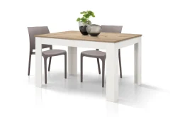 Tavolo allungabile in nobilitato melaminico Iva disponibile in 5 colori