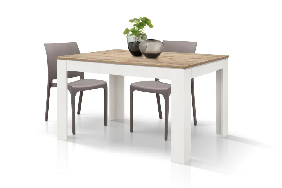 Tavolo allungabile in nobilitato melaminico Iva disponibile in 5 colori