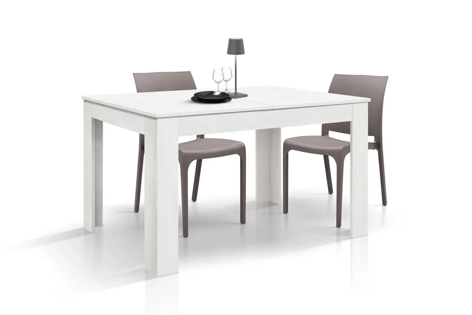 Tavolo allungabile in nobilitato melaminico Iva disponibile in 5 colori