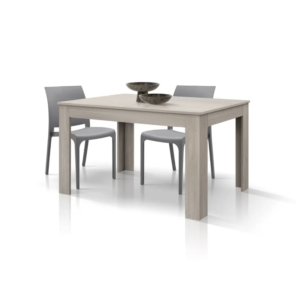 Tavolo allungabile in nobilitato melaminico Iva disponibile in 5 colori