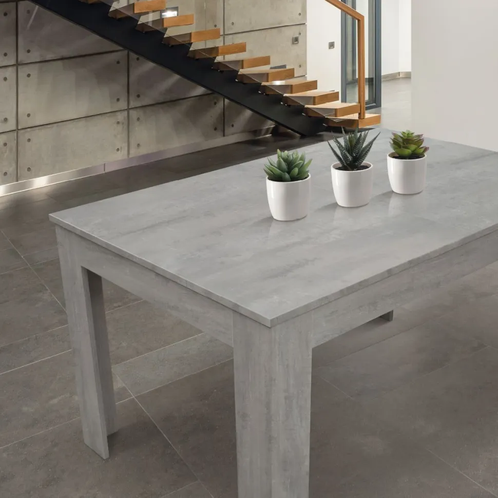 Tavolo allungabile in nobilitato melaminico Iva disponibile in 5 colori