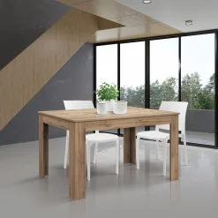 Tavolo allungabile in nobilitato melaminico Iva disponibile in 5 colori