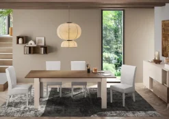 Tavolo allungabile linea Odessa disponibile in 4 colori