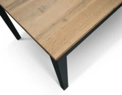 Tavolo allungabile Milos finitura Ossido disponibile in 4 misure