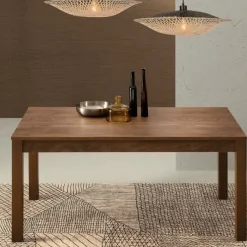 Tavolo allungabile Oregon in finitura Rovere scuro 130 x 85