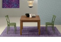 Tavolo allungabile Oregon in finitura Rovere scuro 90 x90