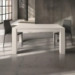 Tavolo allungabile Pamel in finitura Bianco disponibile in 3 misure