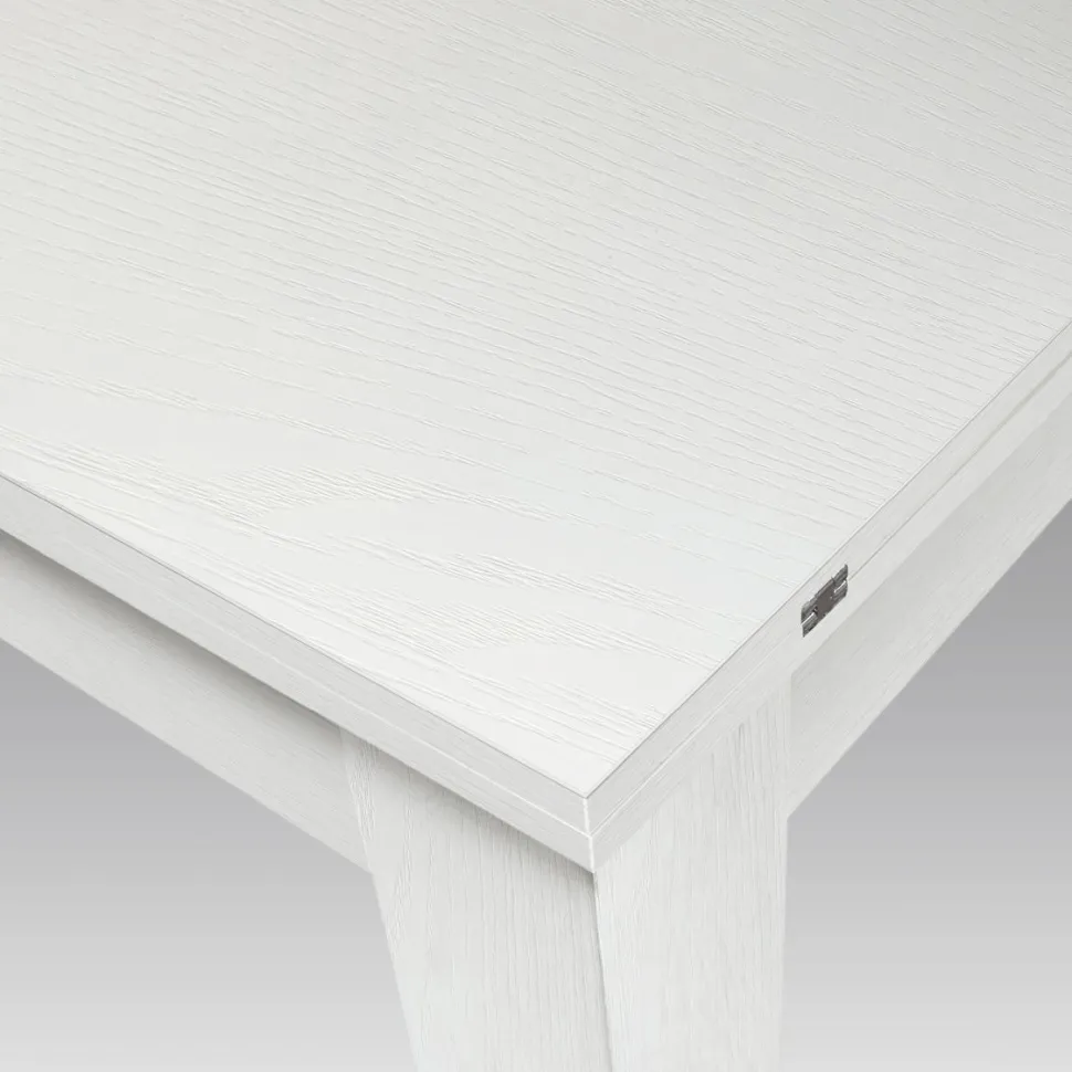 Tavolo allungabile raddoppiabile a libro Buck 90x90 disponibile in 4 colori