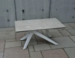 Tavolo allungabile Saga finitura Beton