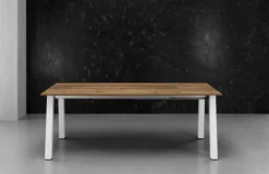 Tavolo allungabile Super con piano in laminato finitura Rovere Naturale 120x85 cm