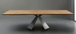 Tavolo allungabile Tokyo in finitura Rovere Slavonia 160x90