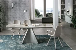 Tavolo allungabile Tornado disponibile in vari colori