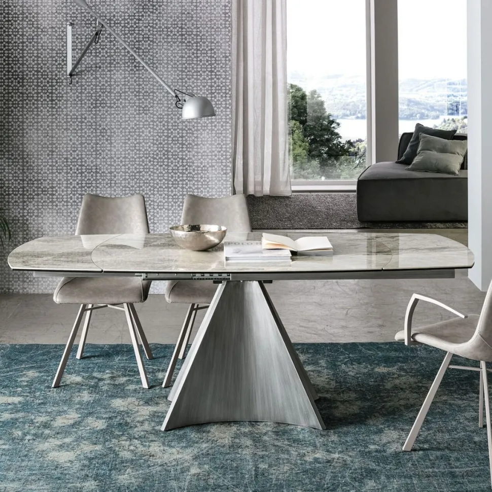 Tavolo allungabile Tornado disponibile in vari colori