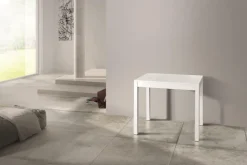 Tavolo Consolle allungabile in finitura Bianco modello Trilo