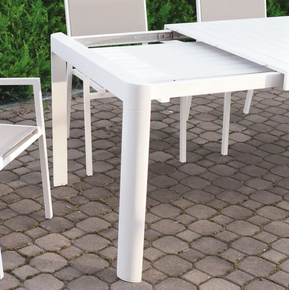 Tavolo da giardino allungabile Alluminium disponibile in 2 misure