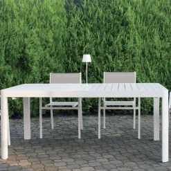 Tavolo da giardino allungabile Alluminium disponibile in 2 misure