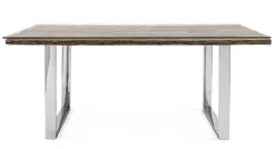 Tavolo fisso in legno massello Stanton disponibile in 2 misure