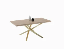 Tavolo fisso Miami linea Contact con piano sp. 5 cm