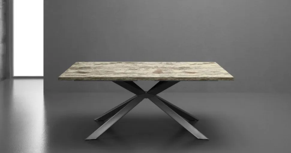 Tavolo fisso Mikado 160x90 cm vintage