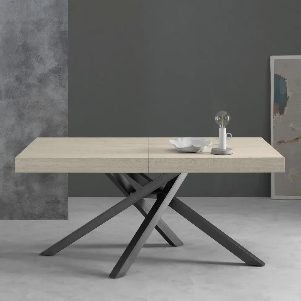 Tavolo Kubo con piano in Folding Nobilitato 160 x 90