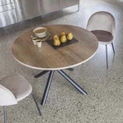 Tavolo rotondo allungabile Talete