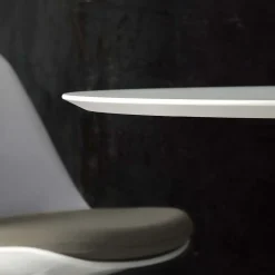 Tavolo rotondo Shai con piano in Laminato
