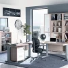 Ufficio completo in finitura Frassino Coihmbra e Bianco Laccato