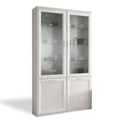 Vetrina 4 ante a telaio linea Prevaling disponibile in vari colori